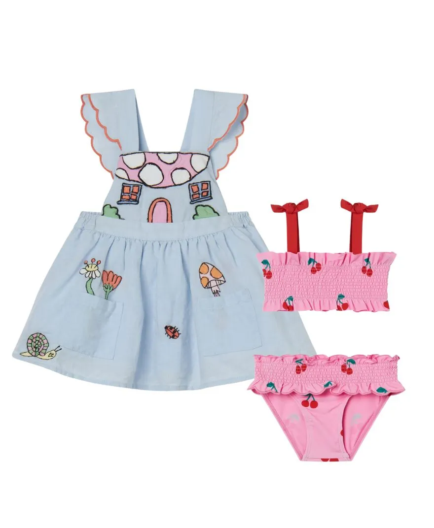 Stella McCartney - stylizacja letnia dziewczęca Cherries Stella McCartney - stylizacja letnia dziewczęca Cherries