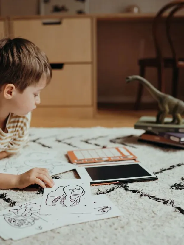 Kidywolf - KIDYDRAW-MINI - pad rysunkowy z ekranem LCD Dinosaurs