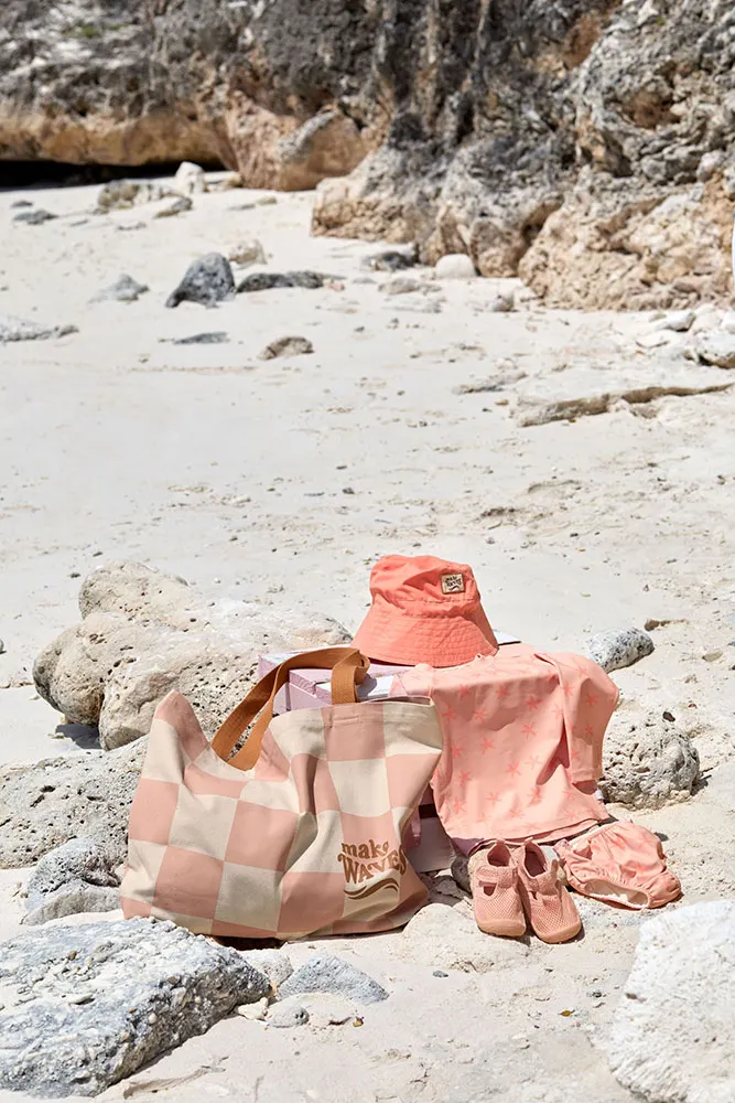 Dziecięce ponczo z frotte dla dzieci Lassig coral Dziecięce ponczo z frotte dla dzieci Lassig coral