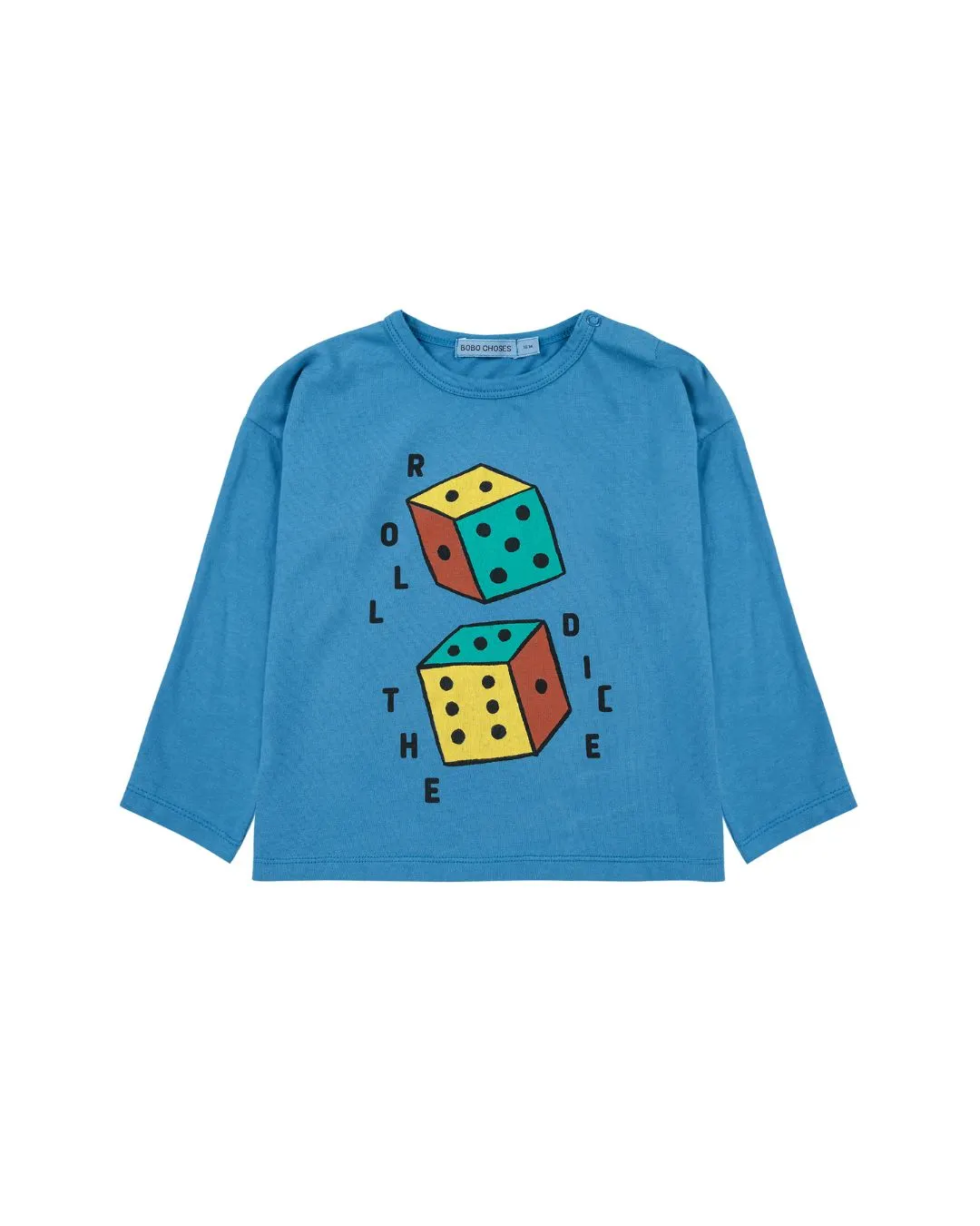 BOBO CHOSES - koszulka niemowlęca z długim rękawem Roll The Dice BOBO CHOSES - koszulka niemowlęca z długim rękawem Roll The Dice