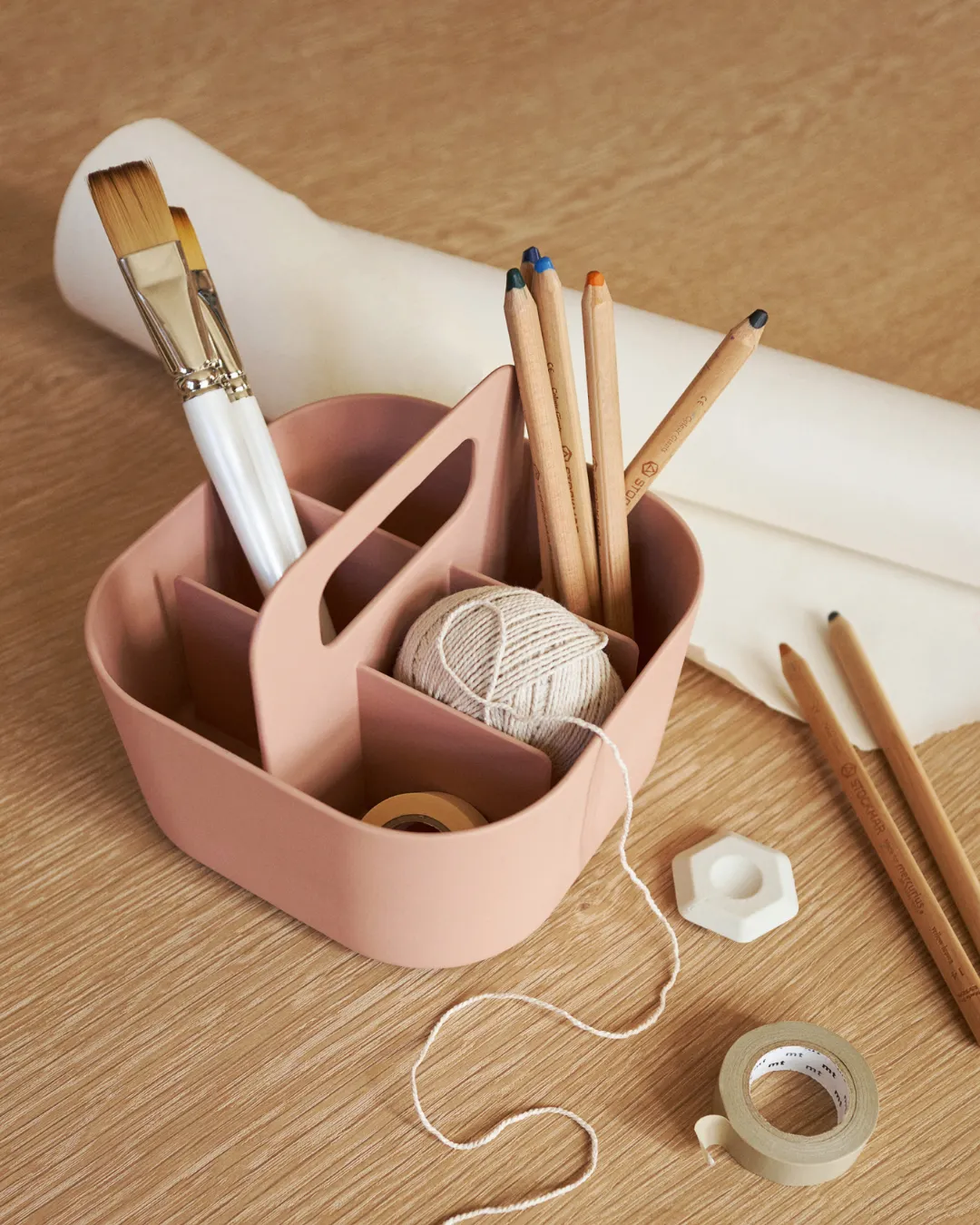 Liewood - organizer z 6 przegródkami May Storage Caddy Rose Liewood - organizer z 6 przegródkami May Storage Caddy Rose
