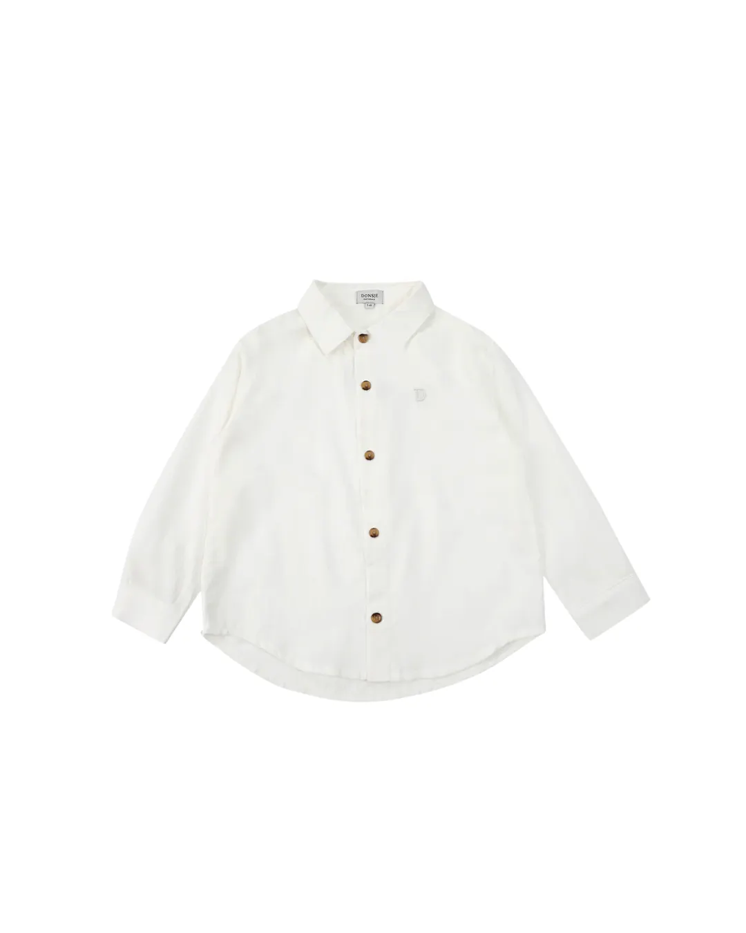 Donsje - biała koszula dla malucha Chee Shirt Donsje - biała koszula dla malucha Chee Shirt