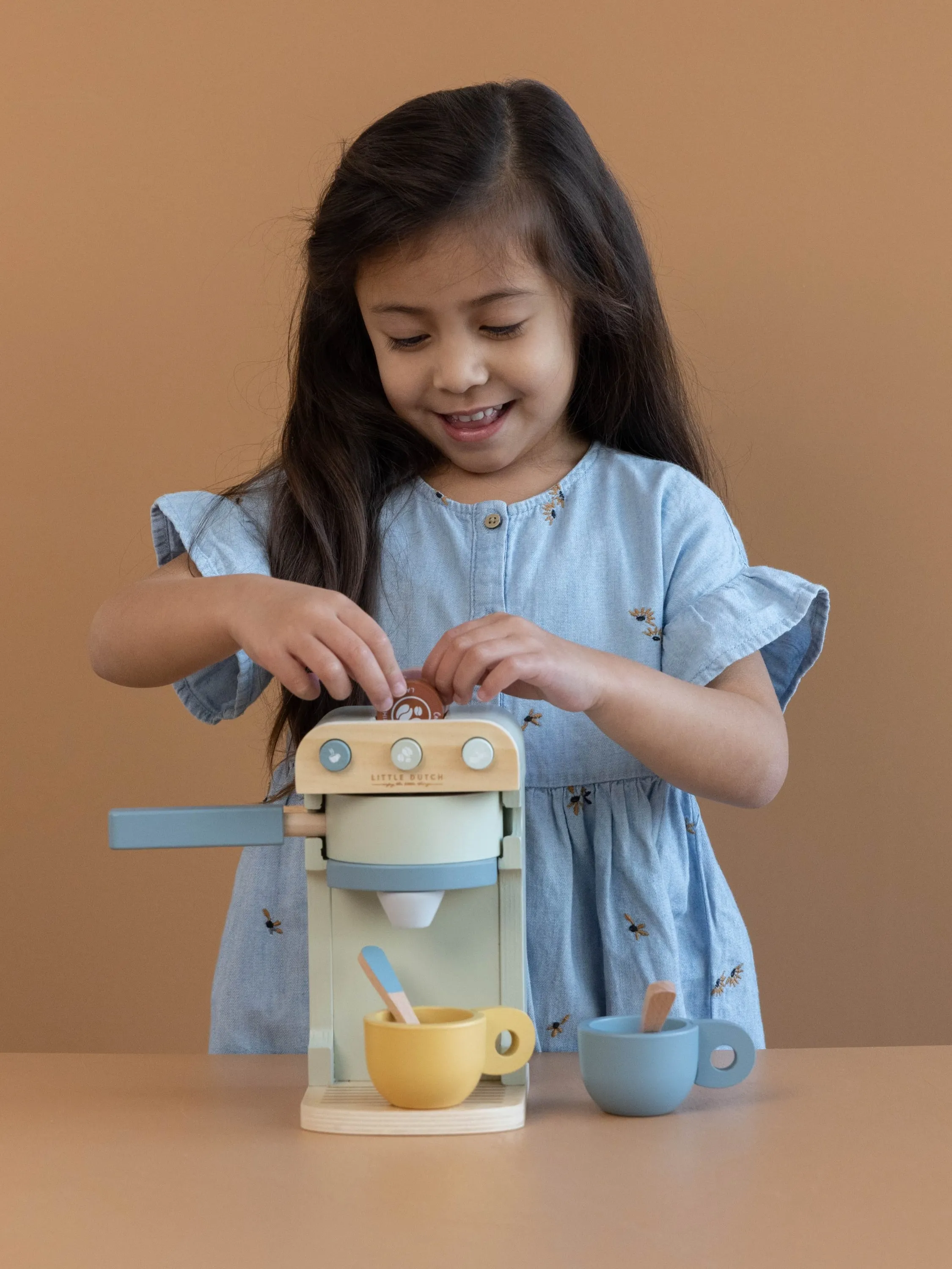 Little Dutch - drewniany ekspres do kawy dla dzieci Little Dutch - drewniany ekspres do kawy dla dzieci