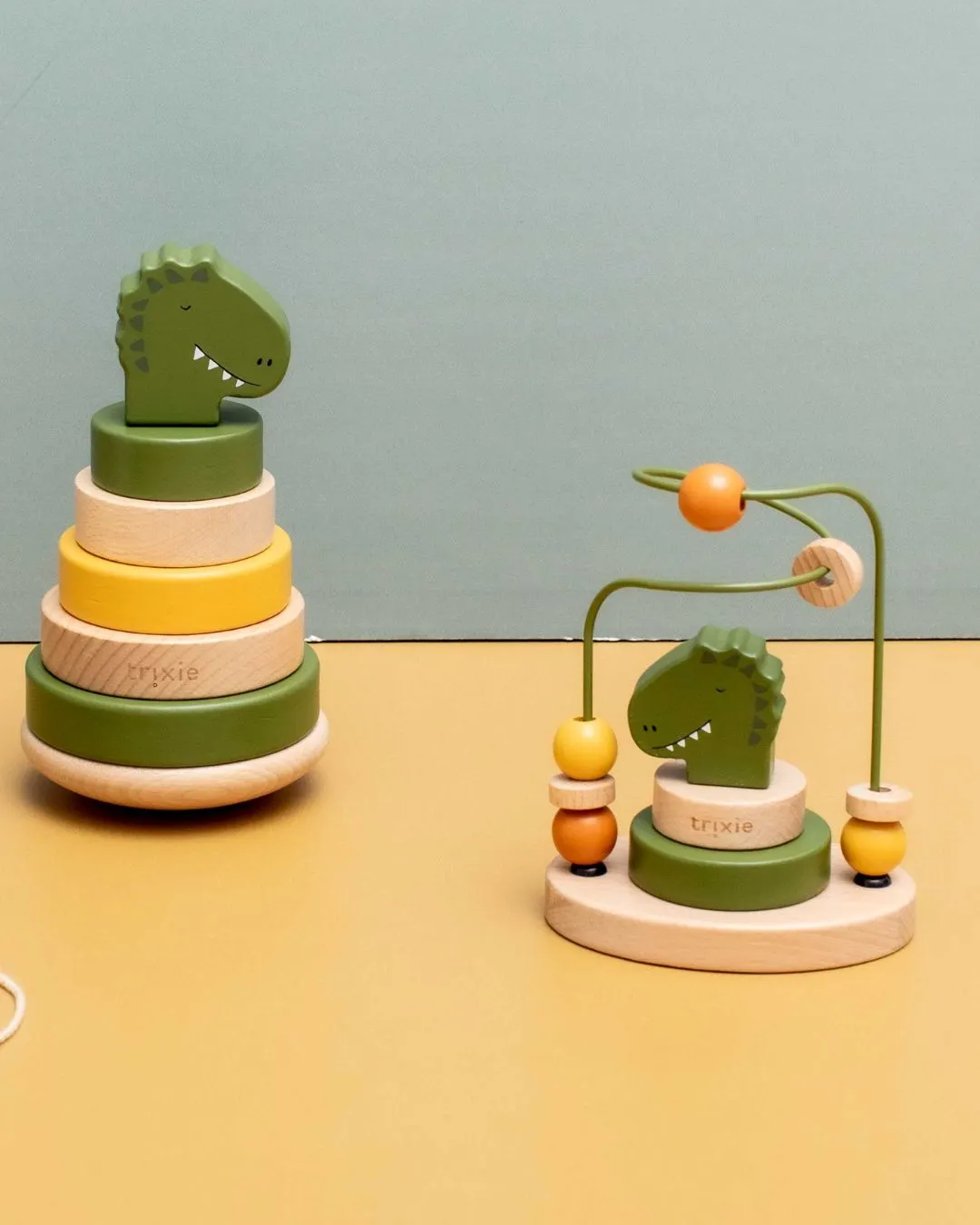 Trixie - drewniana piramida z podstawą Dinozaur Trixie - drewniana piramida z podstawą Dinozaur