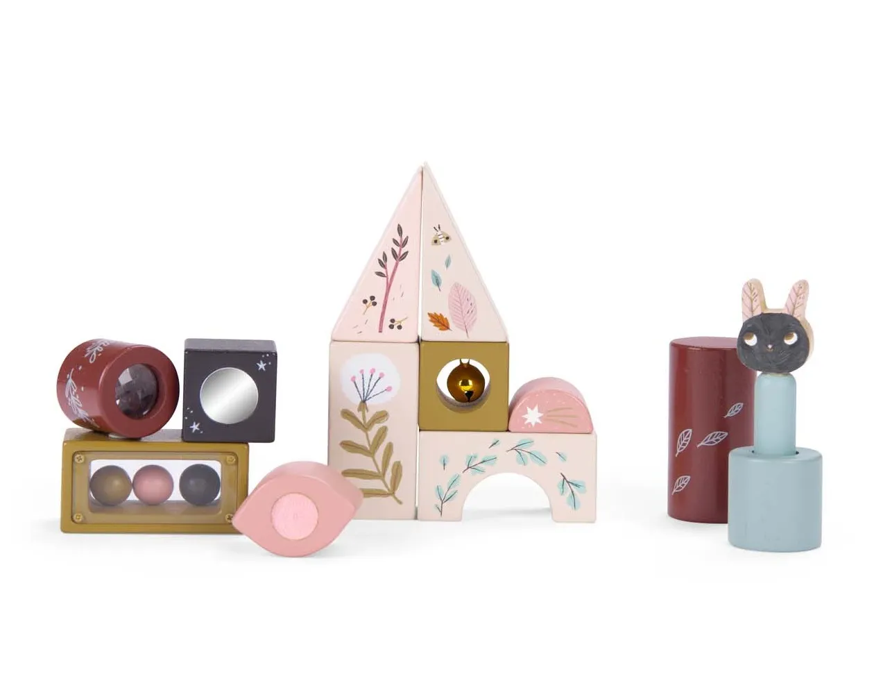 Moulin Roty - klocki aktywizujące 13 elem. Apres La Pluie