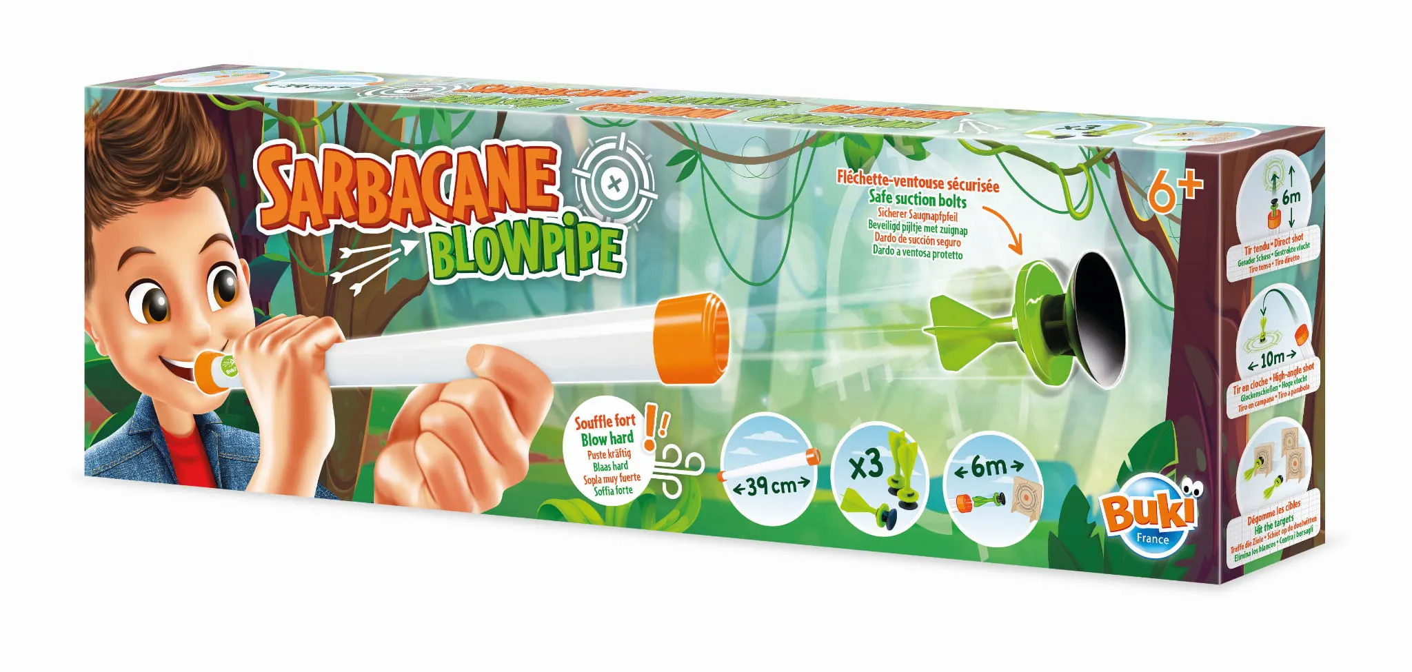 Buki - bezpieczna dmuchawka Buki - bezpieczna dmuchawka