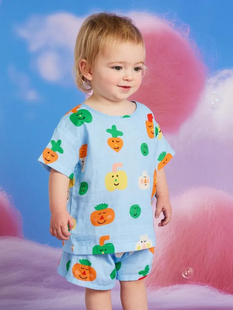 Halcyon Nights - muślinowa koszulka z krótkim rękawem Teeny Tiny Veg