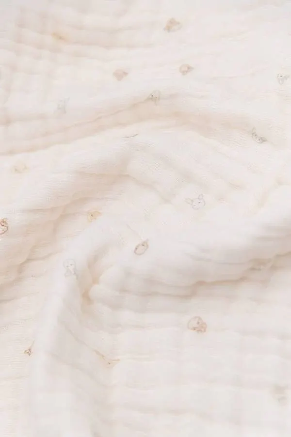 Bamboom - muślinowy kocyk niemowlęcy 100x75 cm Animal Friends Bamboom - muślinowy kocyk niemowlęcy 100x75 cm Animal Friends