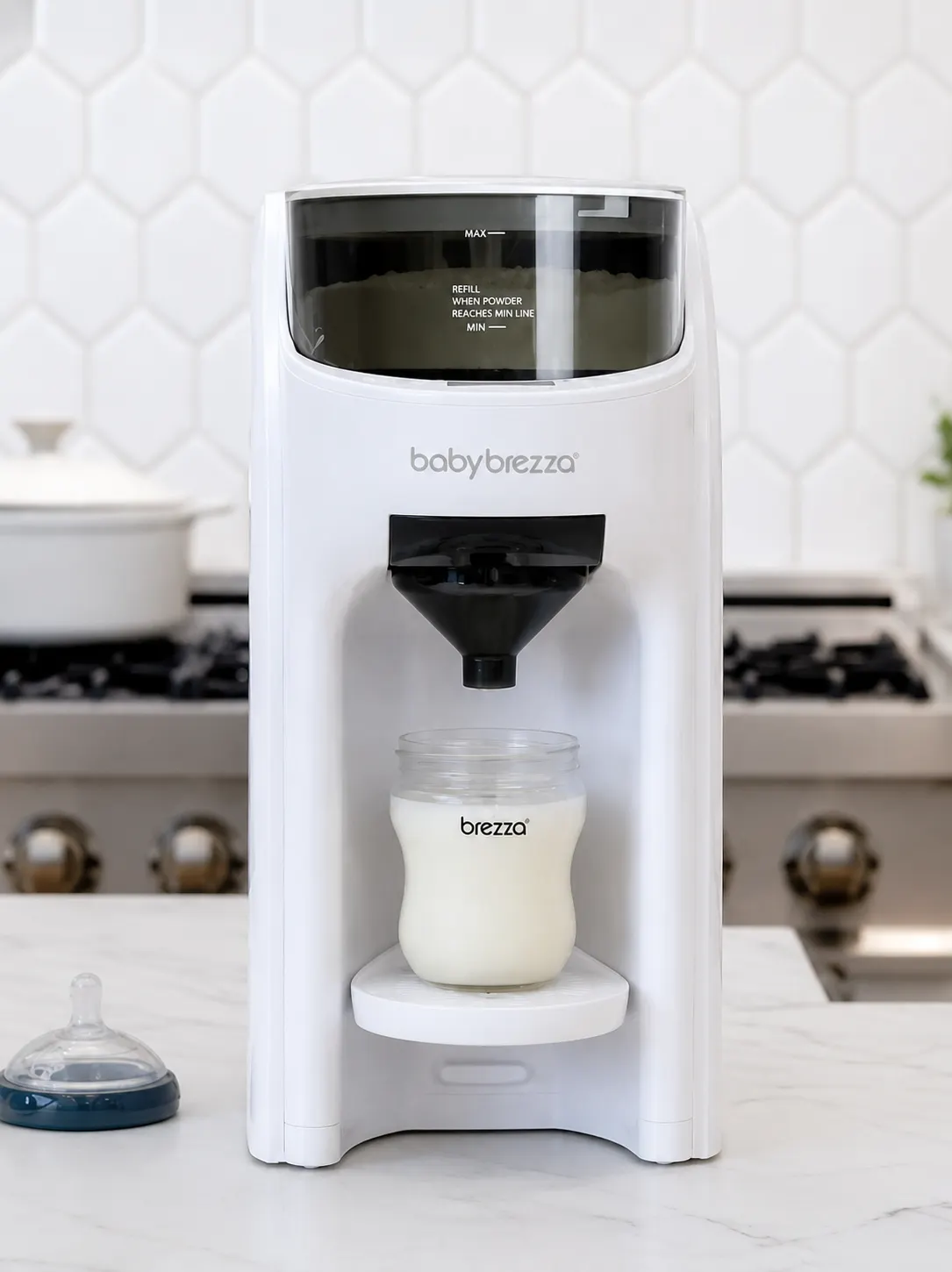 Baby Brezza - ekspres do mleka Baby Brezza Formula Pro Advanced All White Baby Brezza - ekspres do mleka Baby Brezza Formula Pro Advanced All White