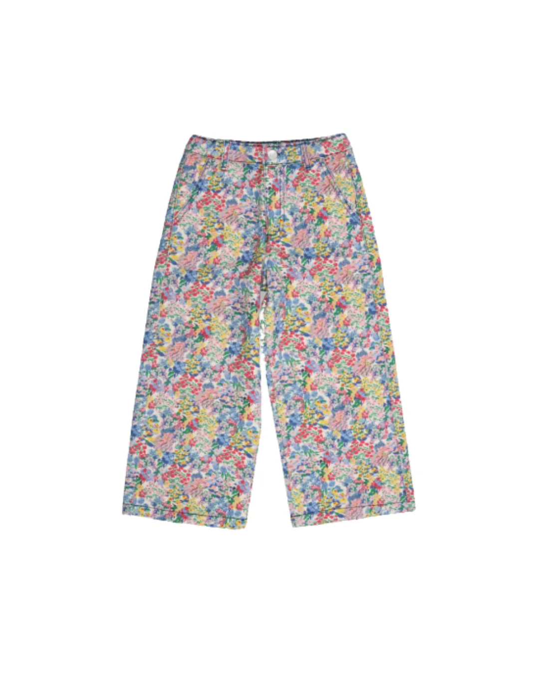 The New Society - szerokie spodnie Lily Pant Verbena Print The New Society - szerokie spodnie Lily Pant Verbena Print