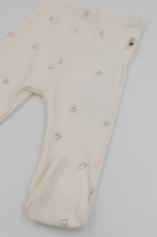 Bamboom - bambusowe półśpiochy dla noworodka Pure 1m Animal Friends Bamboom - bambusowe półśpiochy dla noworodka Pure 1m Animal Friends