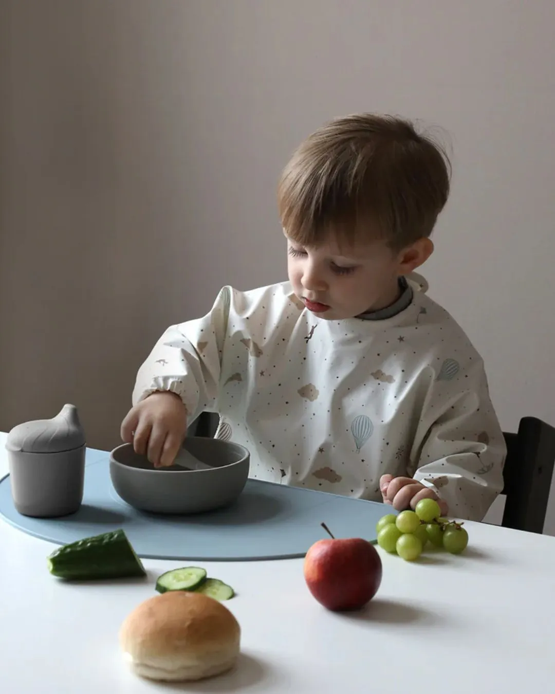 Cam Cam Copenhagen - śliniak z długimi rękawami Dreamland