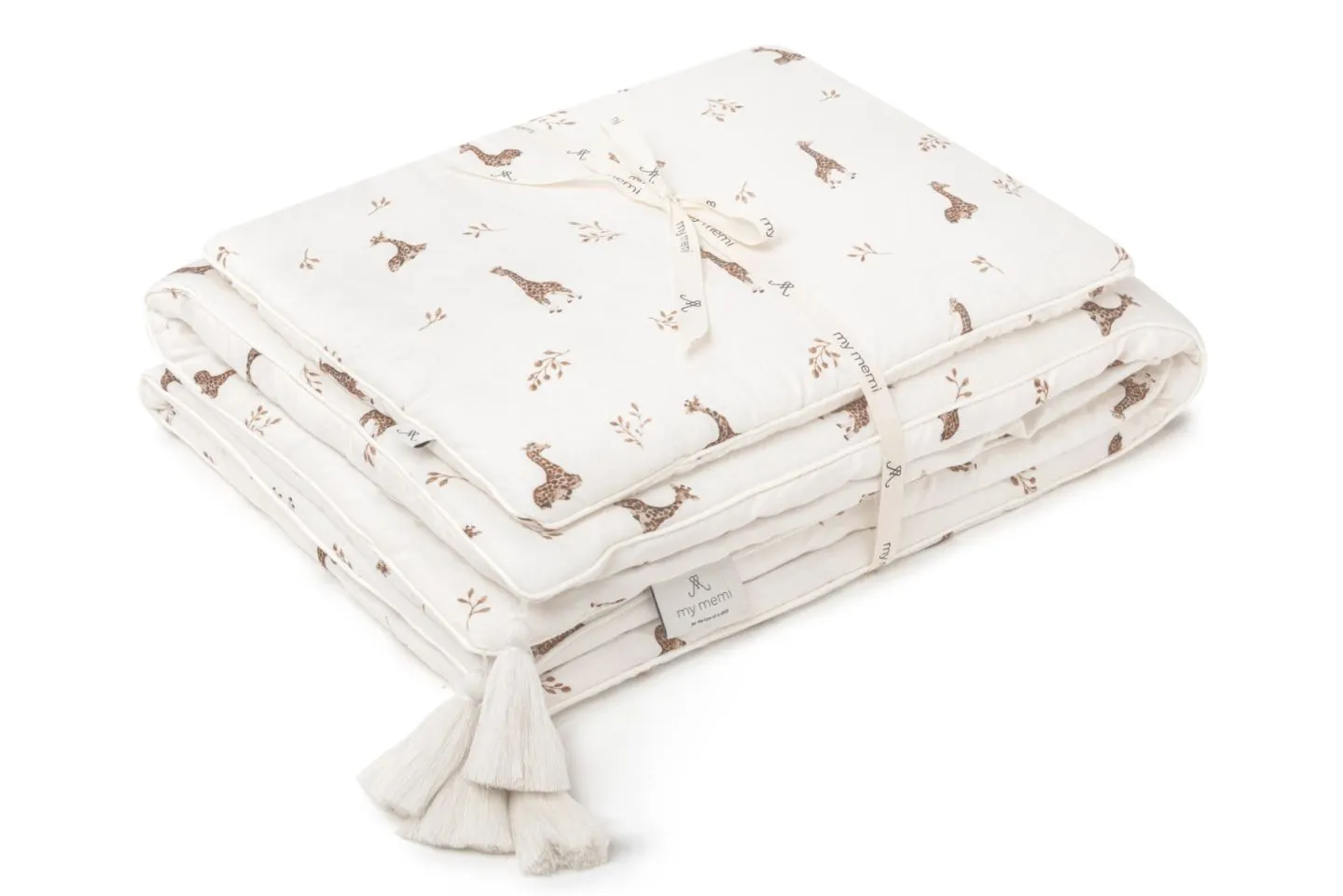 My Memi - bambusowa pościel z wypełnieniem 75x95 Giraffes My Memi - bambusowa pościel z wypełnieniem 75x95 Giraffes