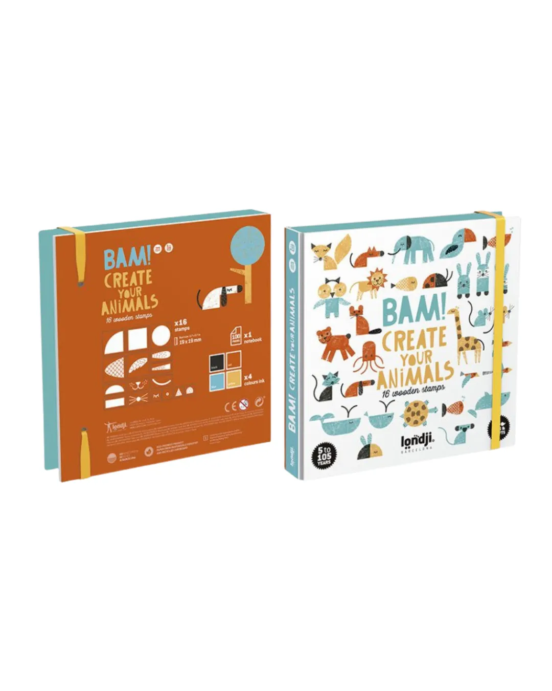 Londji - stempelki BAM! zwierzęta