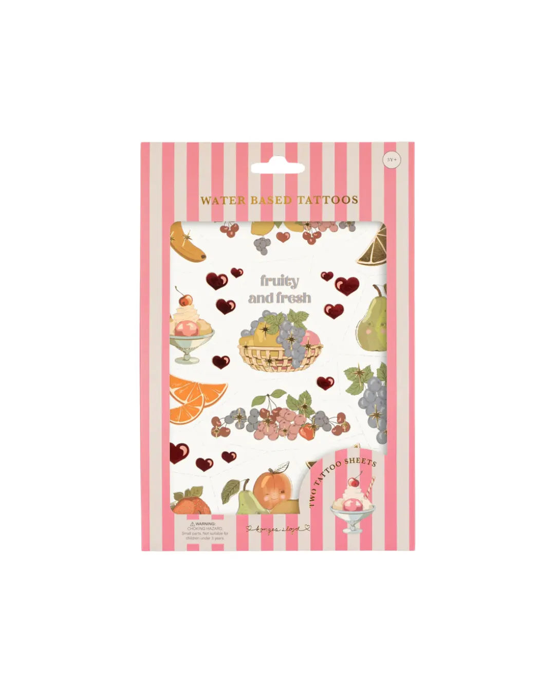 Konges Sløjd - tatuaże dla dzieci Fruit 