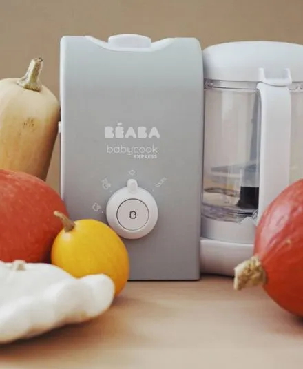 Beaba - urządzenie wielofunkcyjne Babycook® Express Velvet Grey Beaba - urządzenie wielofunkcyjne Babycook® Express Velvet Grey