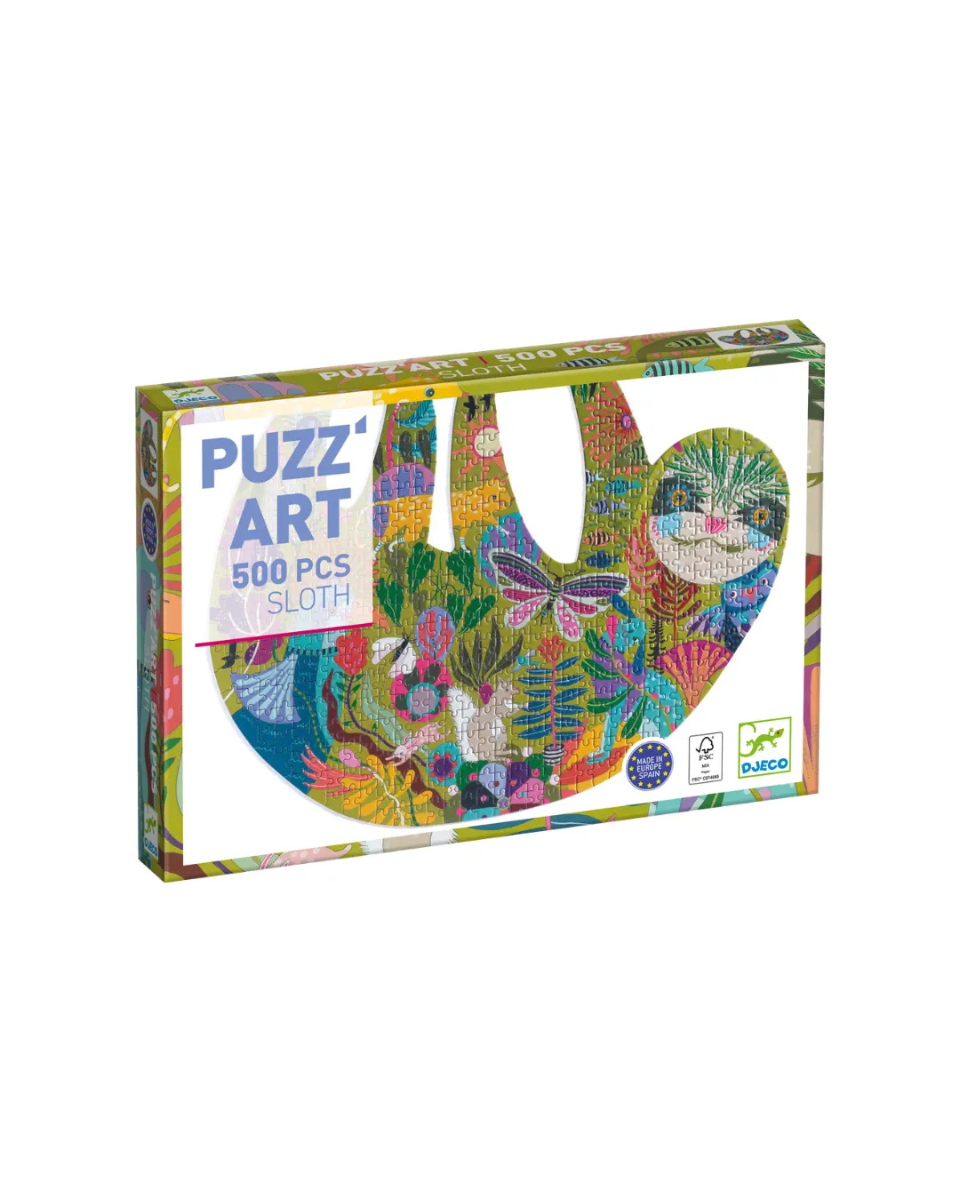 Djeco - puzzle artystyczne Leniwiec 500 elementów Djeco - puzzle artystyczne Leniwiec 500 elementów