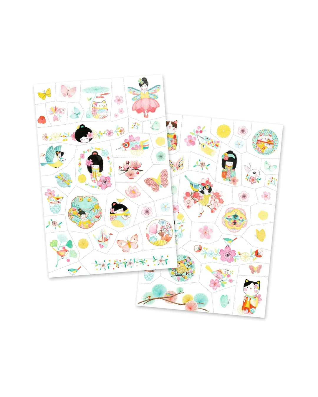 Djeco - tatuaże dla dzieci Kwiaty Wiśni