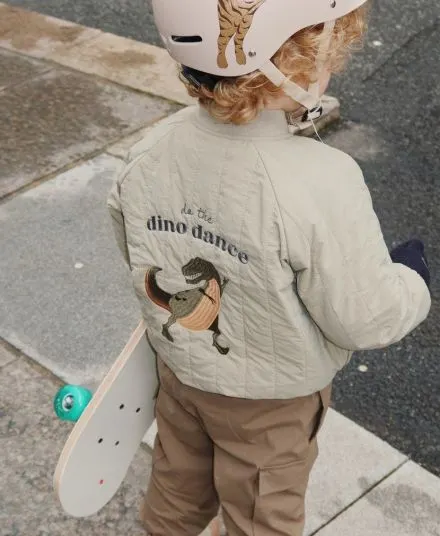 Konges Sløjd - kurtka bomberka dla dziecka Juno Bomber Jacket Laurel Oak