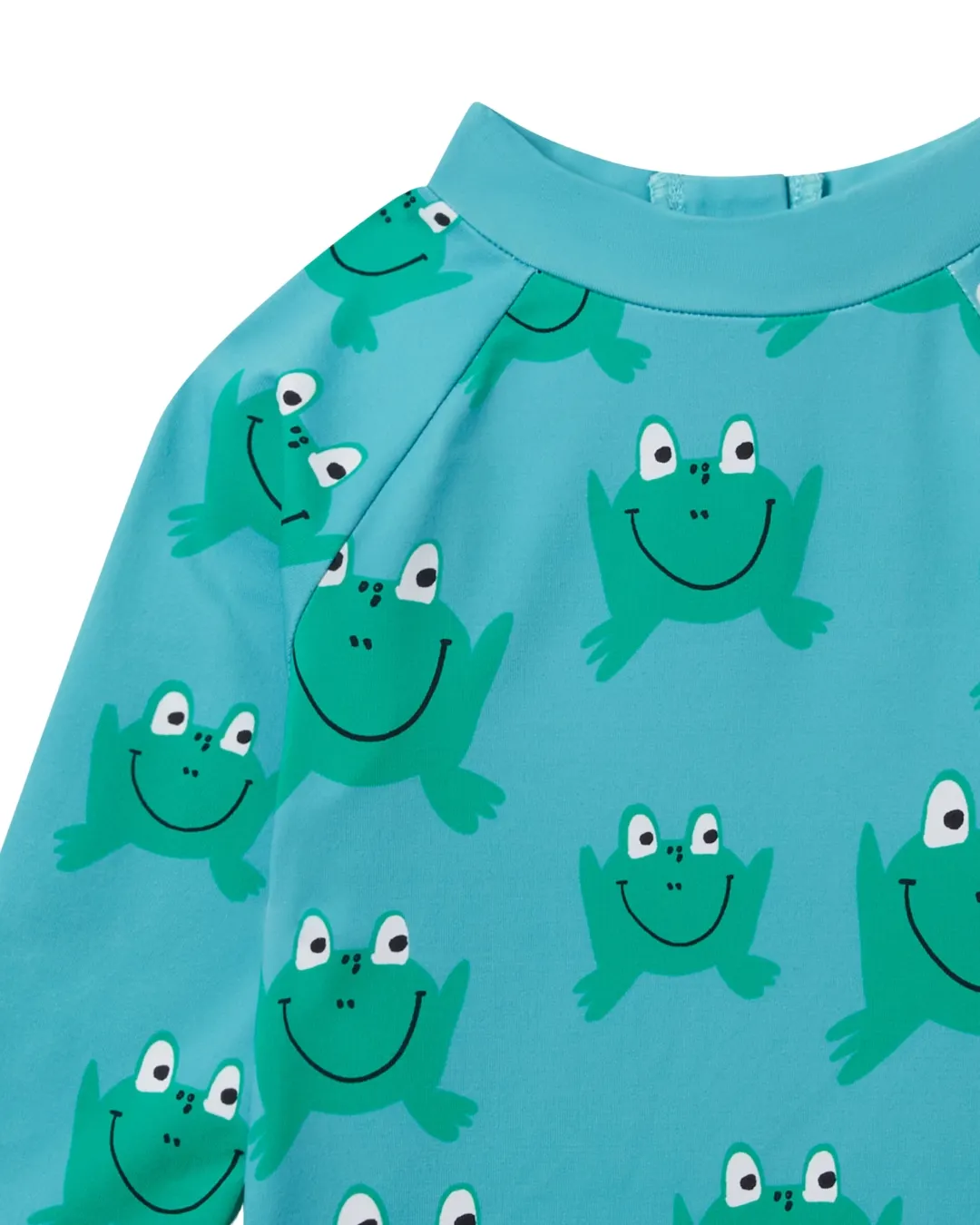 Stella McCartney - koszulka kąpielowa dziecięca Frog Print Swim Top