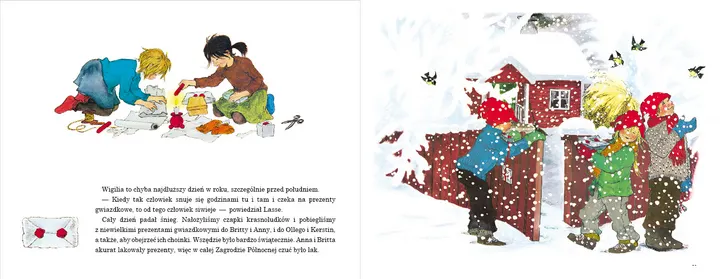 Wydawnictwo Zakamarki - Boże Narodzenie w Bullerbyn Wydawnictwo Zakamarki - Boże Narodzenie w Bullerbyn