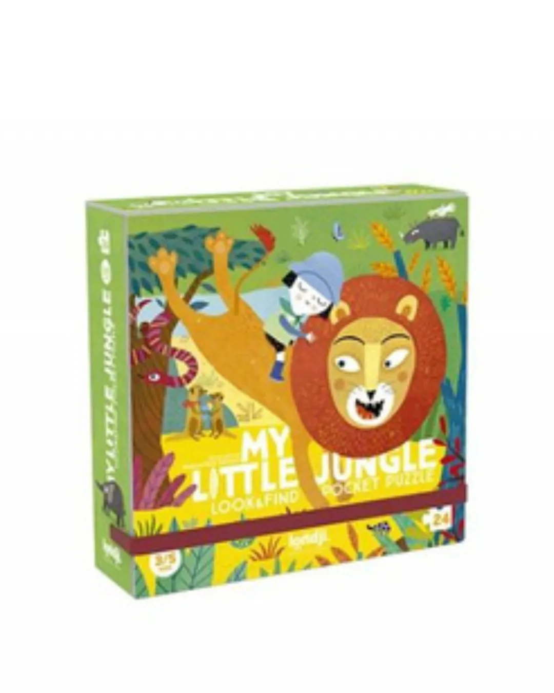 Londji - puzzle kieszonkowe Moja Mała Dżungla 