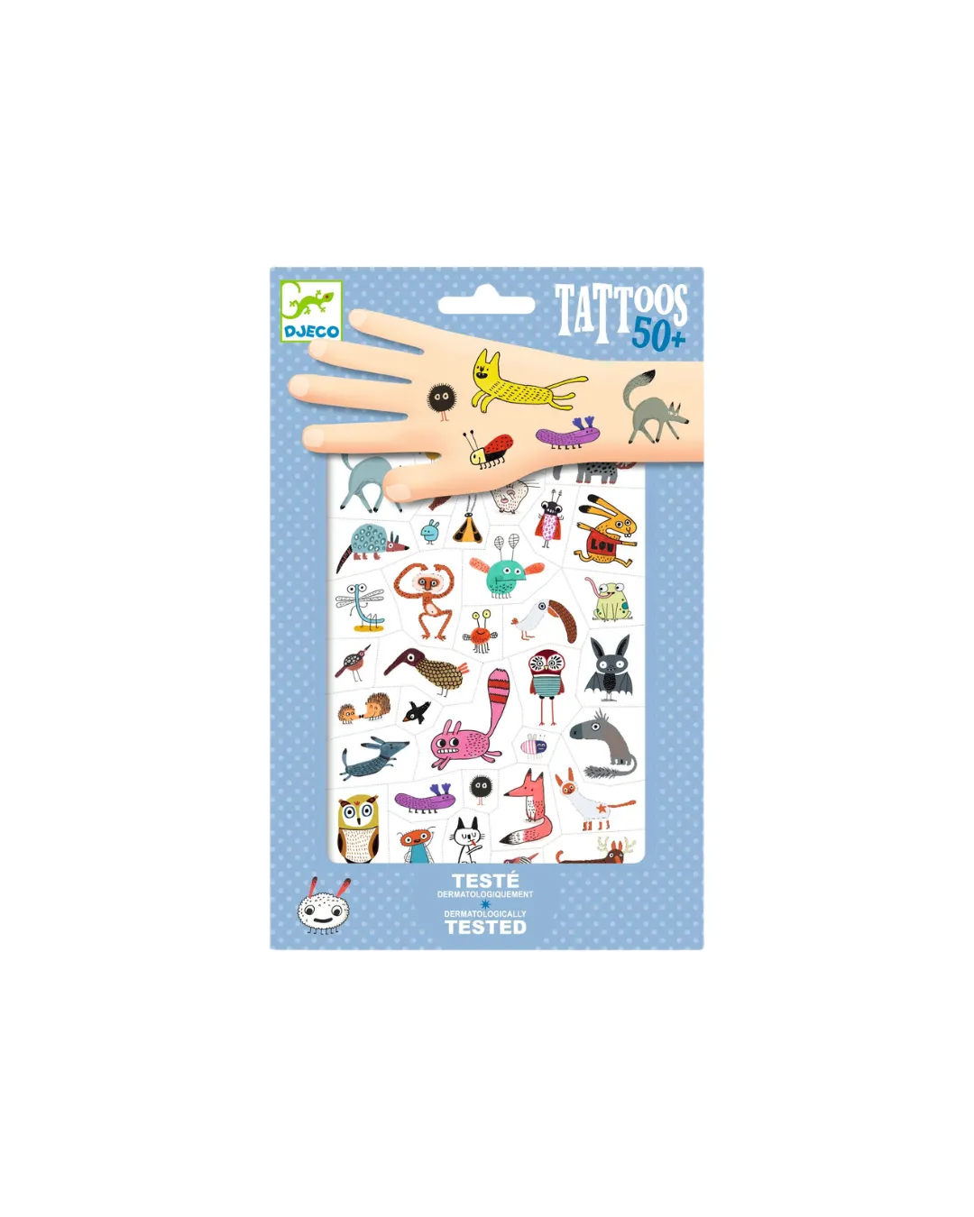 Djeco - tatuaże dla dzieci Małe Stworki Djeco - tatuaże dla dzieci Małe Stworki