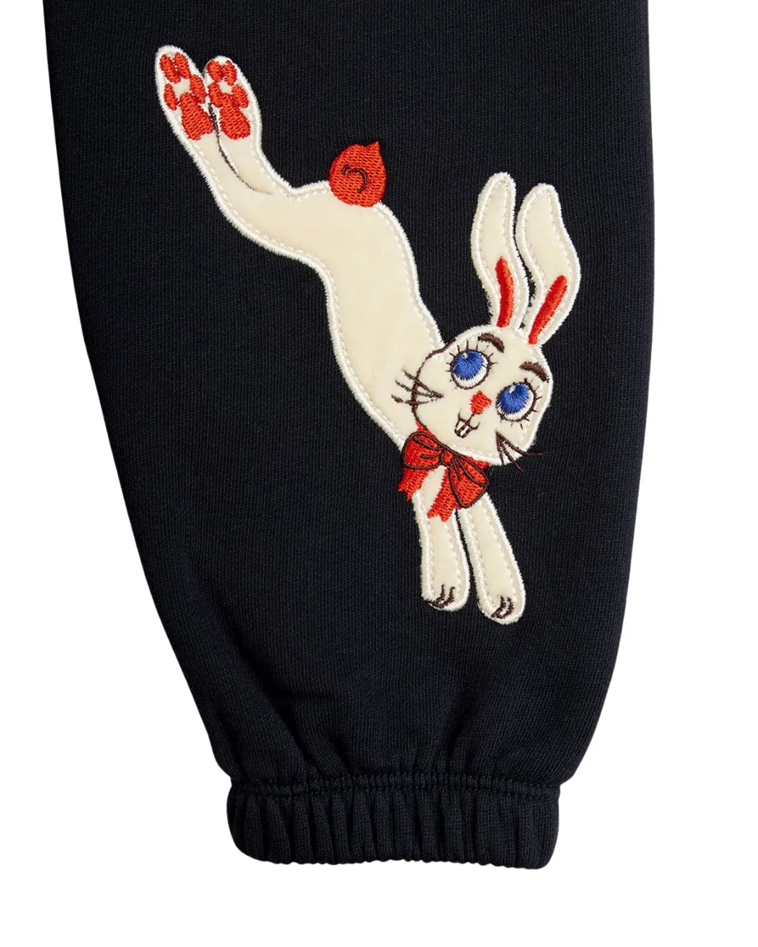 Mini Rodini - spodnie dresowe Rabbit Black Mini Rodini - spodnie dresowe Rabbit Black