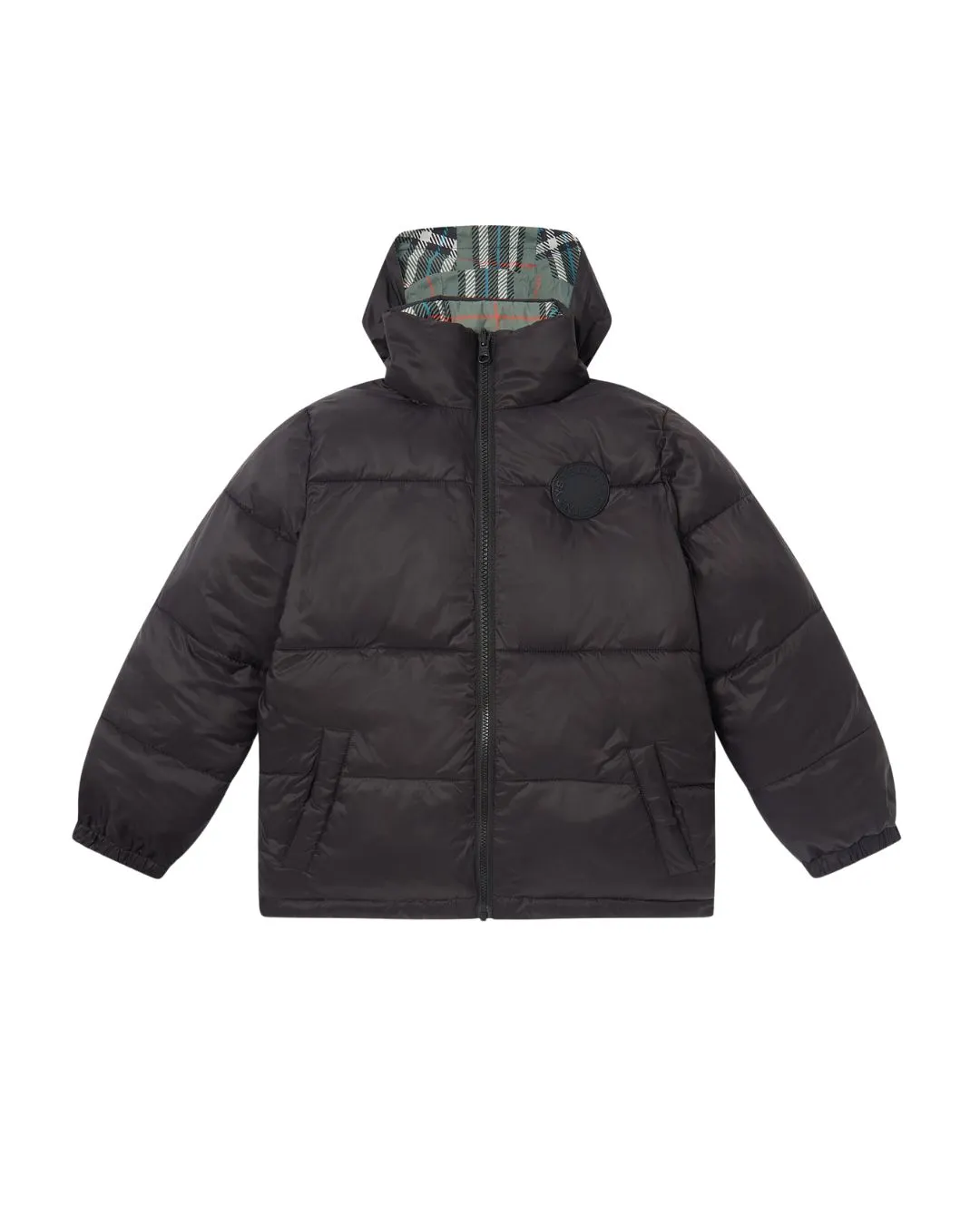 Stella McCartney - dwustronna puchowa kurtka w kratę Stella McCartney - dwustronna puchowa kurtka w kratę