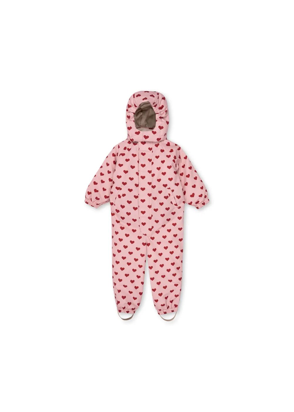 Konges Sløjd - kombinezon zimowy Nohr Snowsuit Amour Pink Konges Sløjd - kombinezon zimowy Nohr Snowsuit Amour Pink