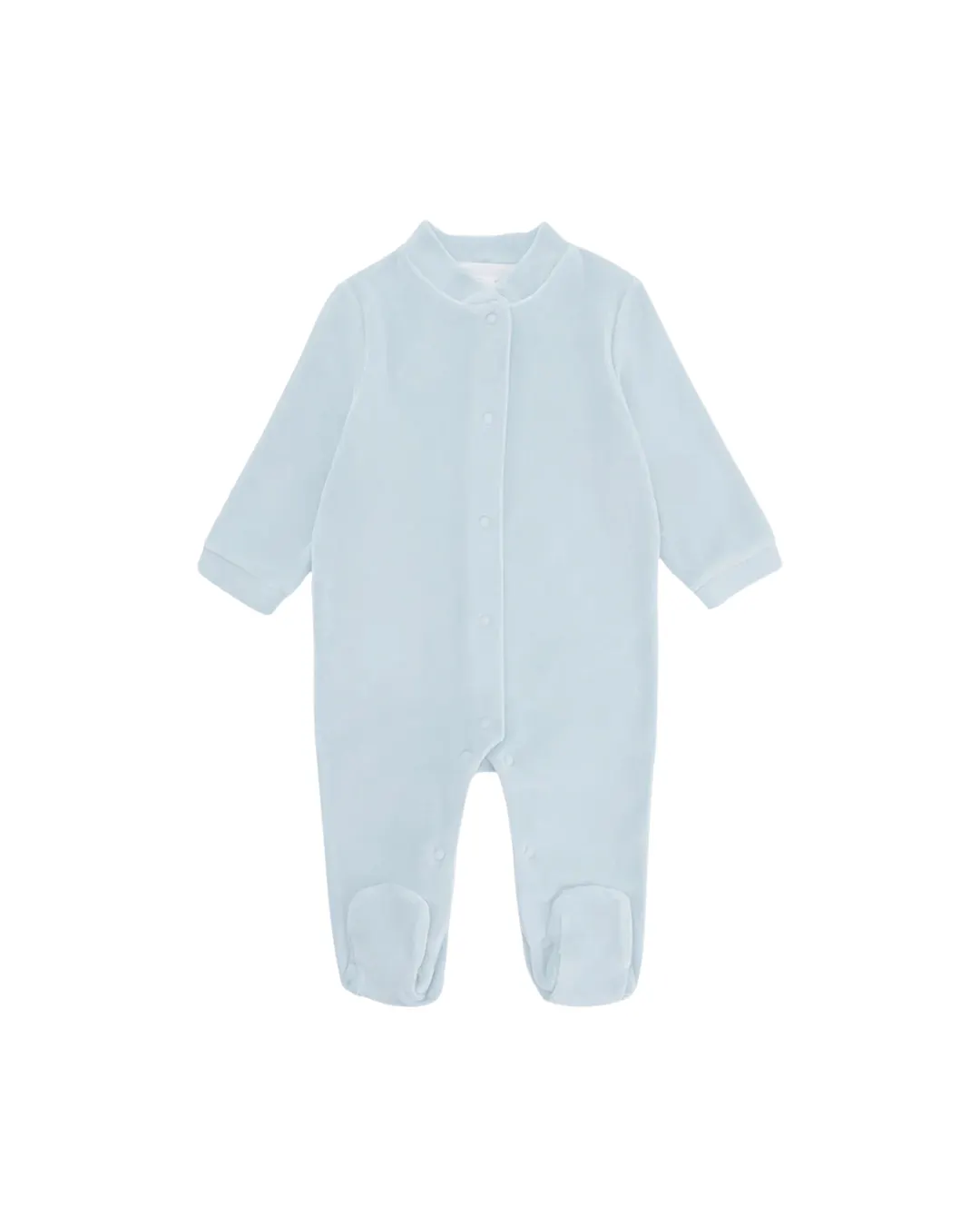 Welurowy pajacyk niemowlęcy Marie-Chantal Velour Angel Wing Blue Welurowy pajacyk niemowlęcy Marie-Chantal Velour Angel Wing Blue