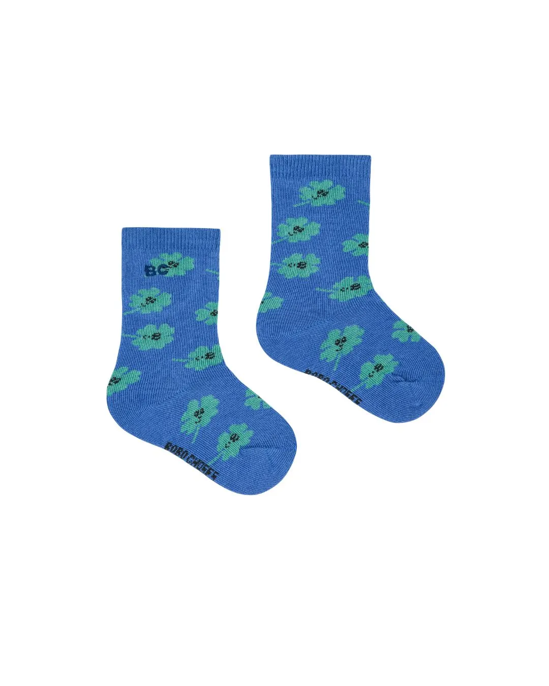 BOBO CHOSES - długie skarpetki niemowlęce Lucky Clover All Over Long Socks BOBO CHOSES - długie skarpetki niemowlęce Lucky Clover All Over Long Socks