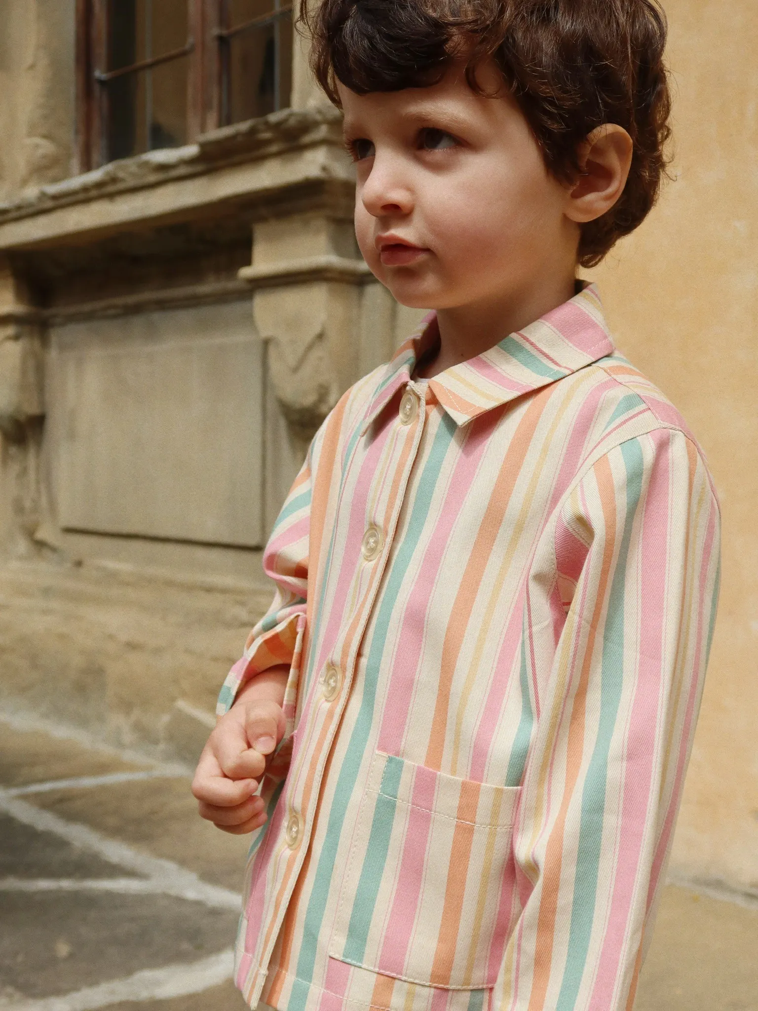 Konges Sløjd - kurtka koszulowa Luc GOTS 