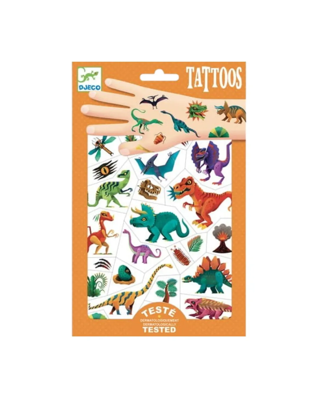Djeco - tatuaże dinozaury dla dzieci Djeco - tatuaże dinozaury dla dzieci
