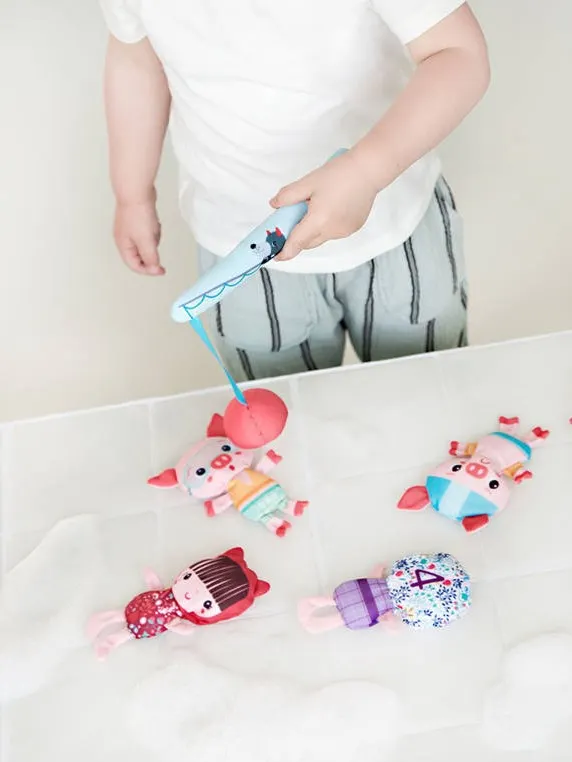 Lilliputiens - zestaw do wędkowania w kąpieli Wilk Louis