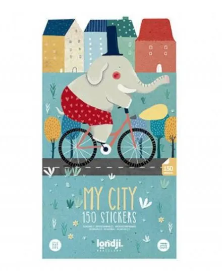 Londji - naklejki wielorazowe dla dzieci Moje Miasto Londji - naklejki wielorazowe dla dzieci Moje Miasto