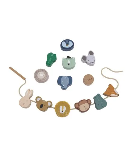 Trixie - drewniane koraliki do nawlekania zwierzęta