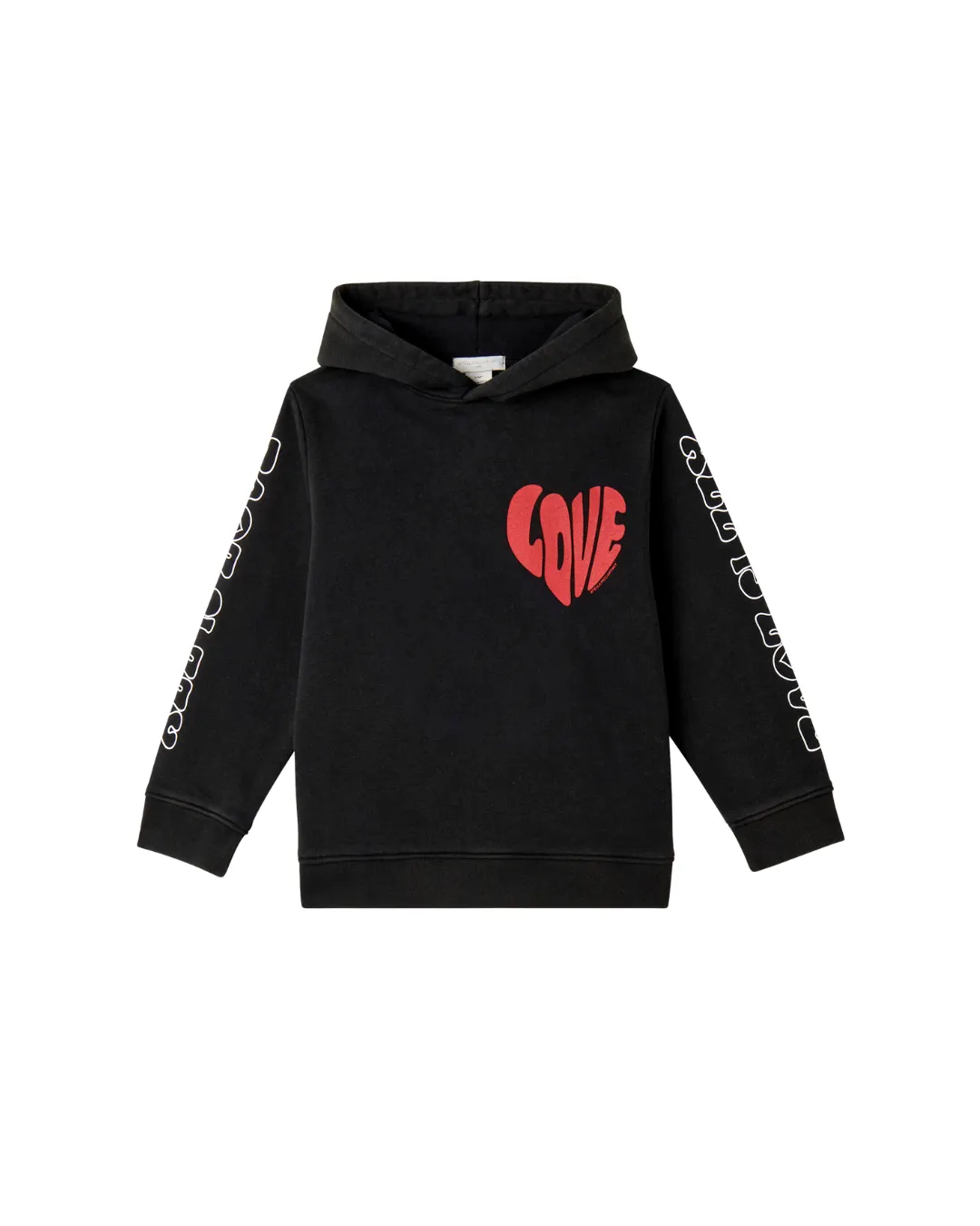 Stella McCartney - bluza z nadrukiem „Love is All Around You” Stella McCartney - bluza z nadrukiem „Love is All Around You”