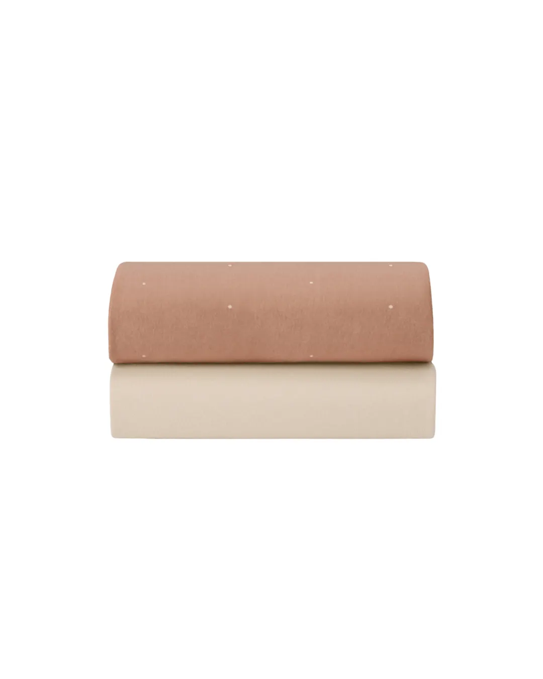 Snuz - zestaw 2 szt. prześcieradeł bawełnianych Blush/ Dot