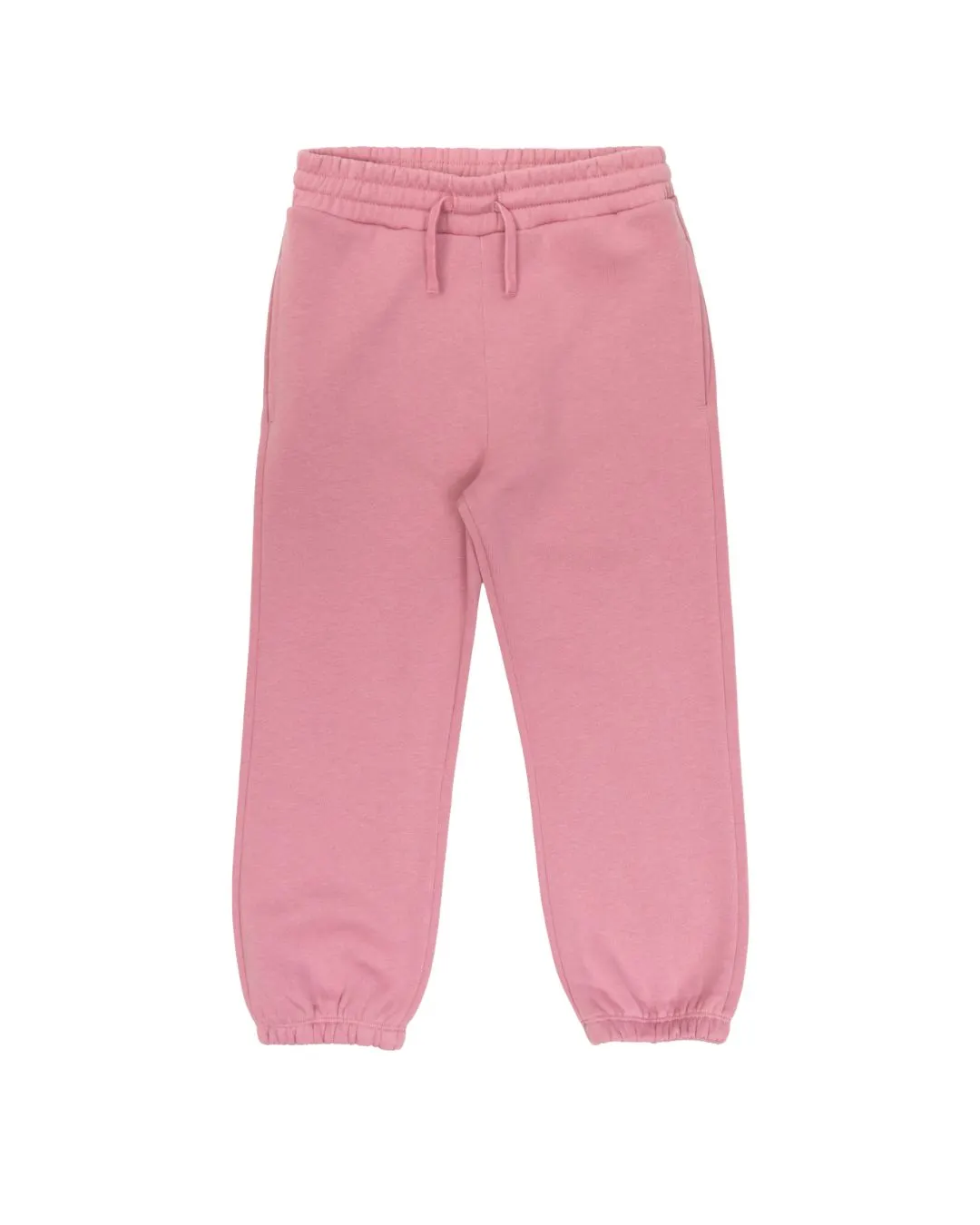 Stella McCartney - spodnie dresowe dziewczęce z kwiatowym nadrukiem na tylnej kieszeni Stella McCartney - spodnie dresowe dziewczęce z kwiatowym nadrukiem na tylnej kieszeni