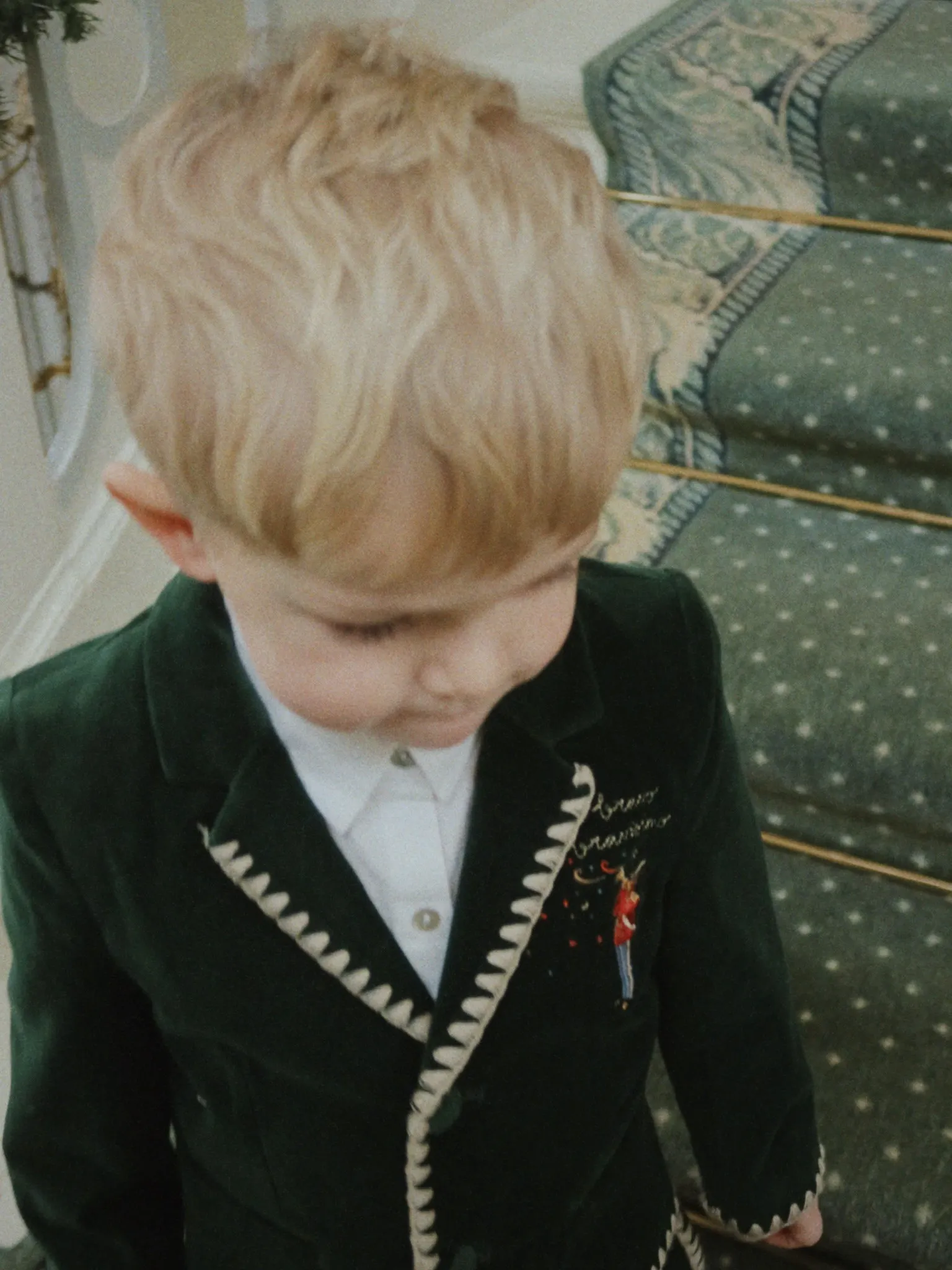 Koszula dziecięca Konges Sløjd Ray Optic White GOTS Koszula dziecięca Konges Sløjd Ray Optic White GOTS