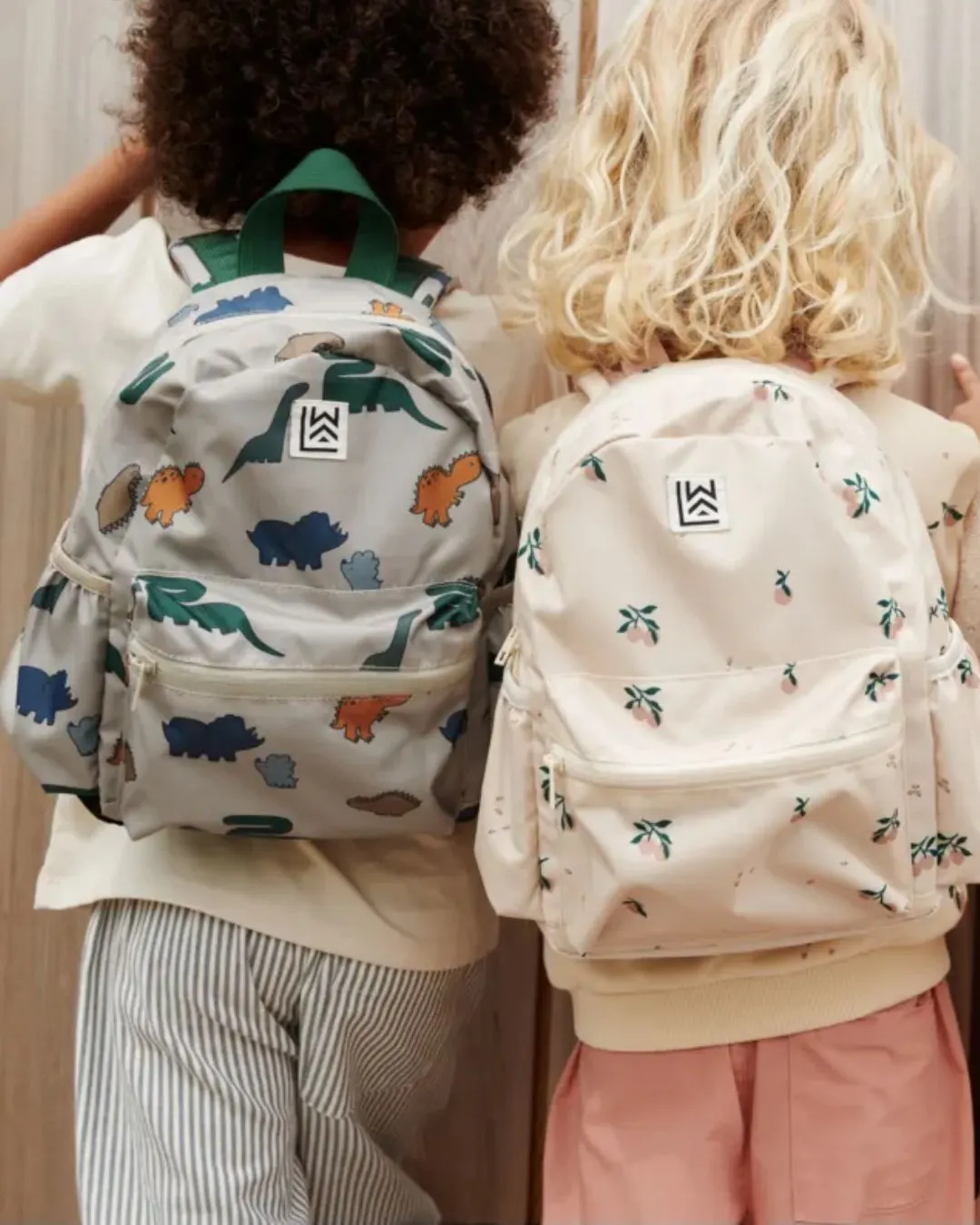 Liewood - plecak dziecięcy Andreas Dinosaurs Mist