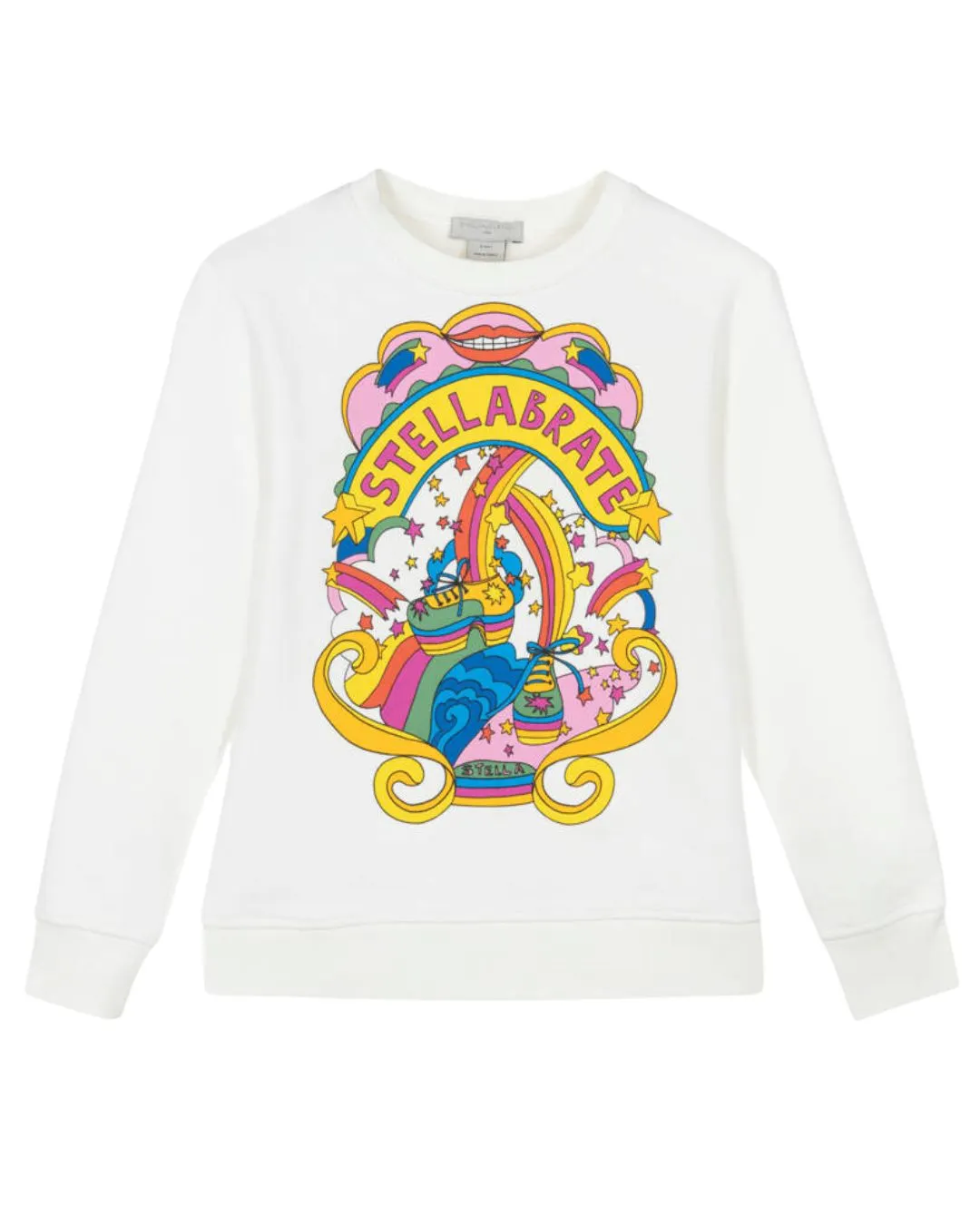 Stella McCartney - bawełniana bluza dziewczęca Stellabrate