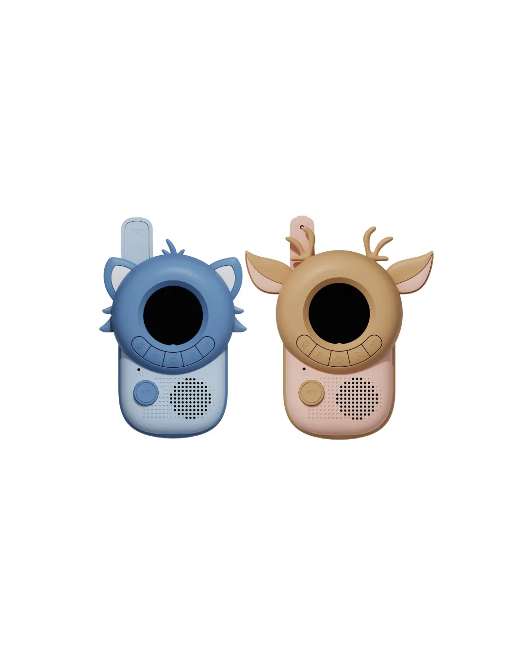 The Zoofamily - krótkofalówki dla dzieci Zoo Walkie Talkie Raccoon / Deer The Zoofamily - krótkofalówki dla dzieci Zoo Walkie Talkie Raccoon / Deer