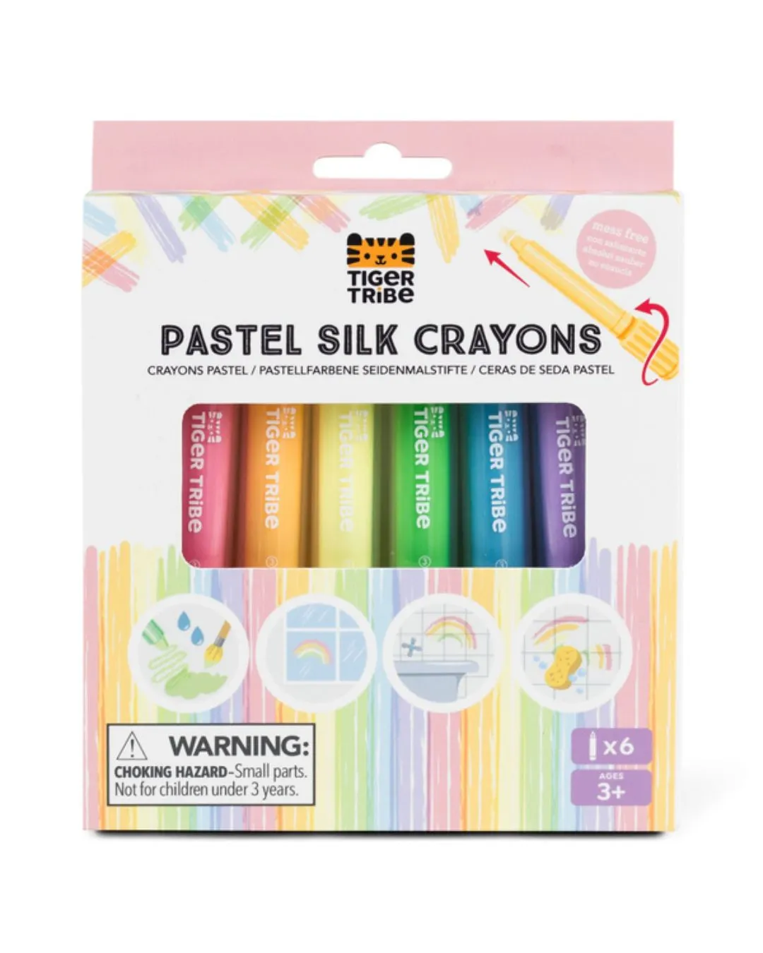 Tiger Tribe - miękkie kredki pastelowe Tiger Tribe - miękkie kredki pastelowe
