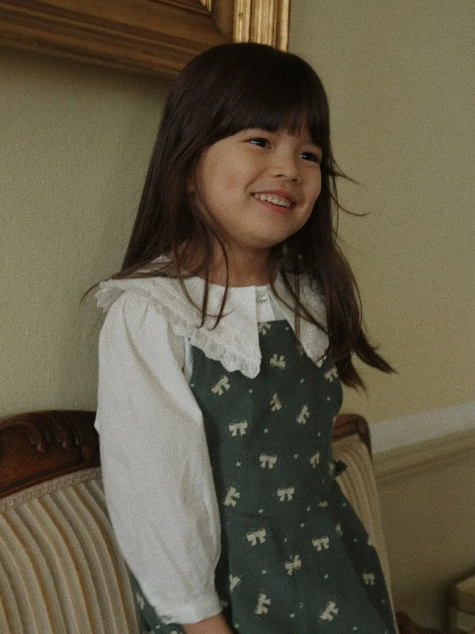 Koszula Konges Sløjd Coeur Collar Optic White Koszula Konges Sløjd Coeur Collar Optic White