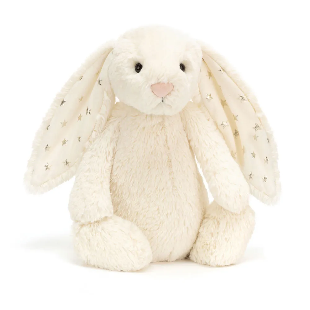 Jellycat - Króliczek Gwiazdkowe Uszy Kremowy 31 cm