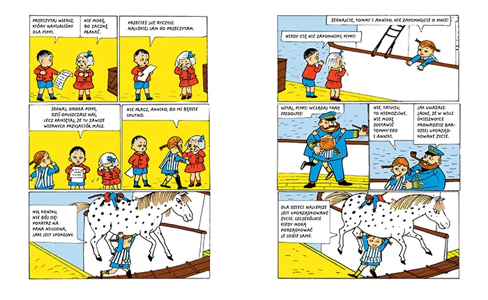Wydawnictwo Zakamarki - Pippi zawsze sobie poradzi i inne komiksy Wydawnictwo Zakamarki - Pippi zawsze sobie poradzi i inne komiksy