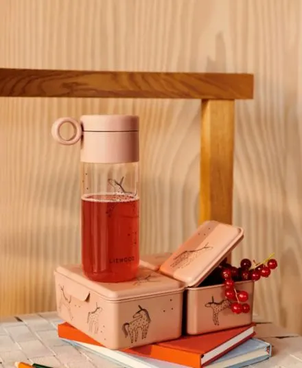 Liewood - butelka tritanowa dla dzieci Clemence Bottle 350 ml Unicorn Pale