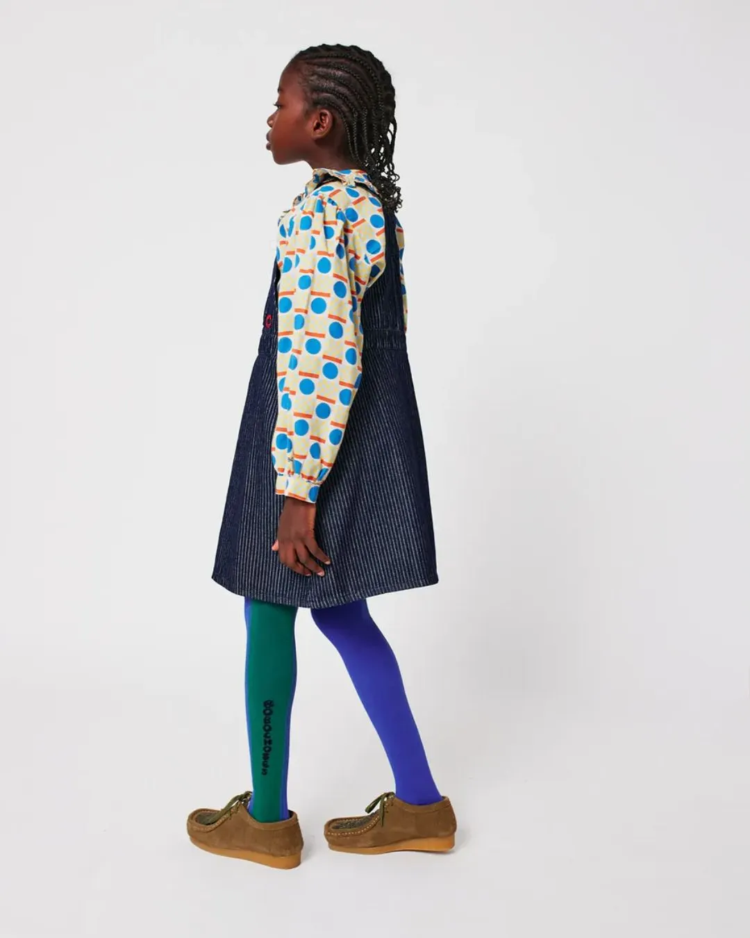 BOBO CHOSES - rajstopy z blokami kolorów Color Block Tights BOBO CHOSES - rajstopy z blokami kolorów Color Block Tights